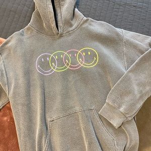 Womens Pacsun Smiley Hoodie